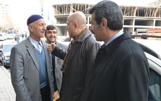 Korkut Saray Bosna esnafını gezdi