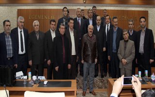 23 kişilik İran Heyeti Erzurum'a geldi