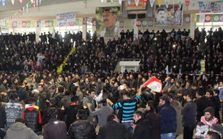 Erzurum'da Apo posterli kongre