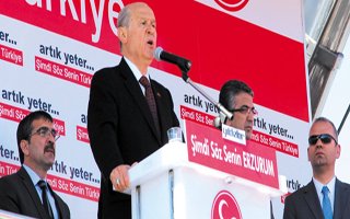 MHP Lideri Bahçeli Erzurum'a geliyor