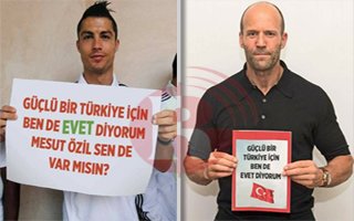 Capslere göre Ronaldo'da ''Evet'' diyor...