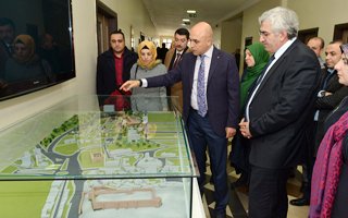 İl Başkanı Öz’den Yakutiye'ye ziyaret