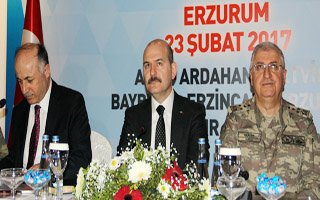 Bakan Soylu Bölge Güvenlik Toplantısına Katıldı