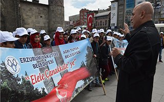 100 öğrenci Çanakkale Gezisine Gitti