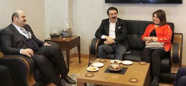 Aydemir, Aziziye Belediyesinin konuğuydu... 