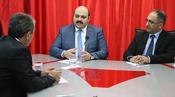 “Biz Bize Erzurum” Başkan Orhan'ı konuk aldı 