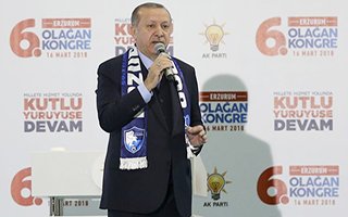 "15 yılda 22 katrilyon yatırım yaptık Erzurum'a"