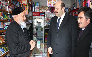 Başkan Orhan Esnaf Ziyaretlerini Sürdürüyor 