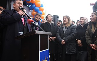 AK Parti Palandöken SKM açıldı 