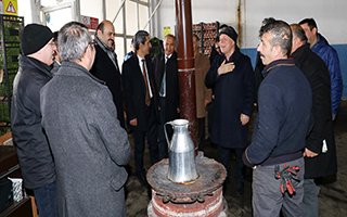 Başkan Sekmen Erzurum'u karış karış geziyor 