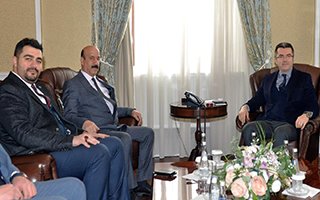 Başkan Kırkpınar'dan Vali Memiş'e ziyaret