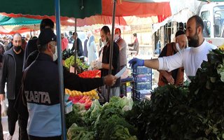 Aziziye’de korona önlemleri sürüyor