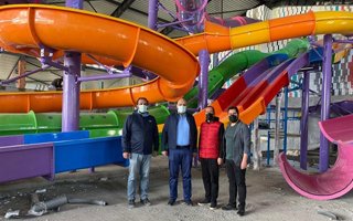 Aziziye Aqua Park göz kırpmaya başladı