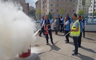 Yakutiye personeline iş sağlığı ve güvenliği eğitimi