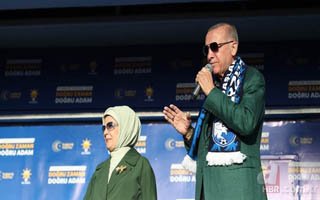 Erdoğan'dan Erzurum'da rekor katılımlı miting