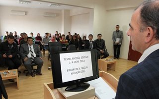 Yardımcı sağlık personeli eğitimden geçti