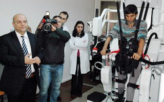 Erzurum'un da artık yürüten robotu var