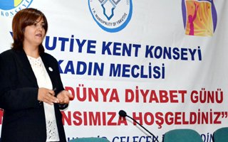 Yakutiye'de diyabete karşı uyarı etkinliği