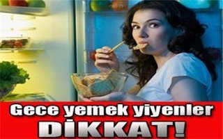 Gece acıkmamak için bunlara dikkat edin