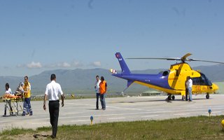 Helikopter Ambulans 302 Can Taşıdı