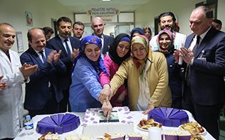 Erzurum BEAH'ta prematüre pastası!