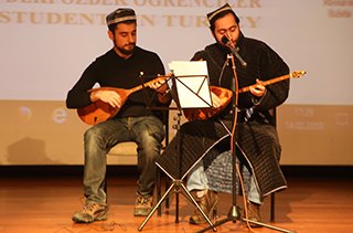 Özbek Öğrenci Birliği'nden anlamlı anma