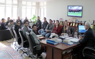 Meraki oyuncuları Polis adaylarıyla buluştu