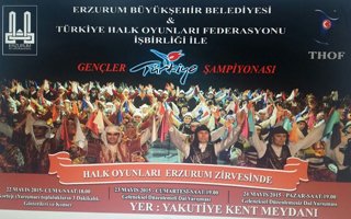 Türkiye halk oyunları şampiyonası başladı