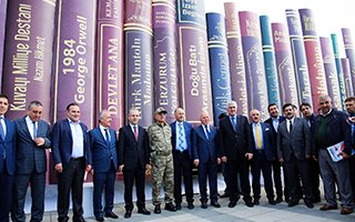 Erzurum Kitap Fuarı Açıldı