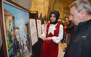 Erzurum'da tarihi medresede ilklerin sergisi 