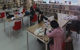 Erzurumdaki kütüphaneler dolu dolu