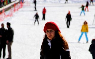 Palandöken'de hafta sonu yoğunluğu