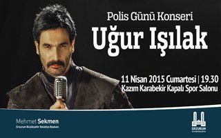 Uğur Işılak konserinin yeri değiştirildi