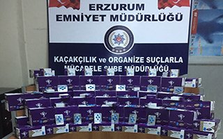 Erzurum’da kaçak cinsel içerikli hap operasyonu