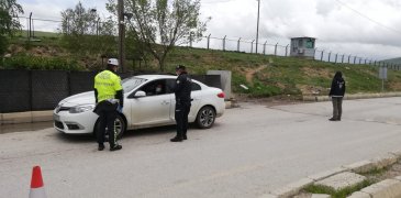 Erzurum’da polisten bayram uygulaması