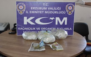 Erzurum'da eroin operasyonu