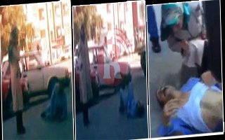 Kocasını vurup başında Polisi bekledi