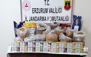 Erzurum’da kaçak sigara operasyonu