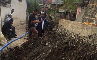 İlçelerde altyapı çalışmalarına hız verildi