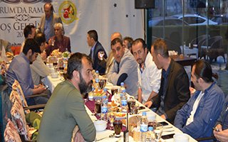 Gazeteciler DAGC'nin iftarında buluştu