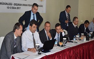 Erzurum’da fidan tevzi toplantısı yapıldı 