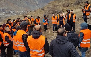 Eğitim orman yolları tatbikatı ile sona erdi 