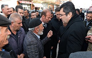 Vali Memiş güney ilçelerde incelemede bulundu 