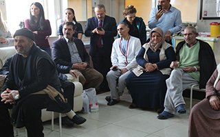 BEAH'ta yatan hastalara moral etkinliği