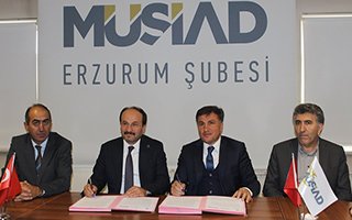 MÜSİAD ile ETÜ arasında iş birliği protokolü