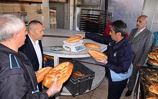 Palandöken Zabıtası Fırınları Denetledi