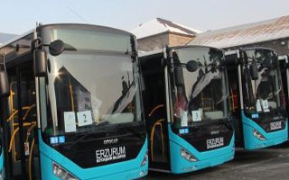 Erzurum'da otobüsler bayramda ücretsiz