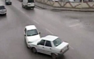 Trafik kazaları MOBESE'ye yansıdı!