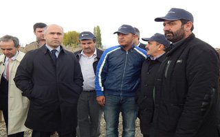 AK Partili Kılıç lojistik köyü ziyaret etti