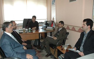 Erdebil Belediye Başkanı İHA'yı ziyaret etti